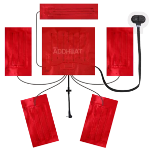 7.4V 6-Zone Jacket/Vest Heating System
